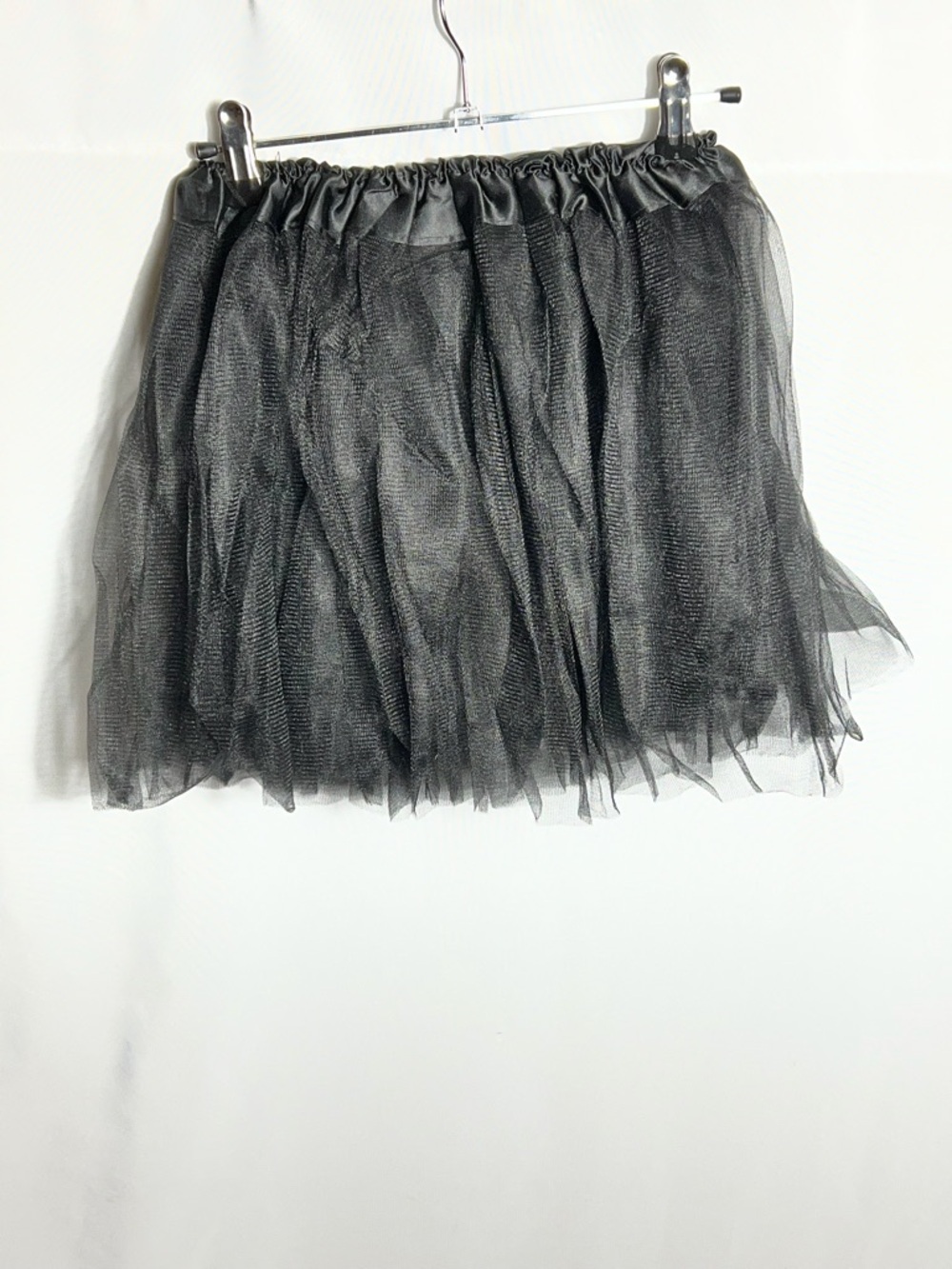 Kangaroo 3 Layer Black Tutu Skirt One Size Elastic Waist Costume Dance Adult Fun